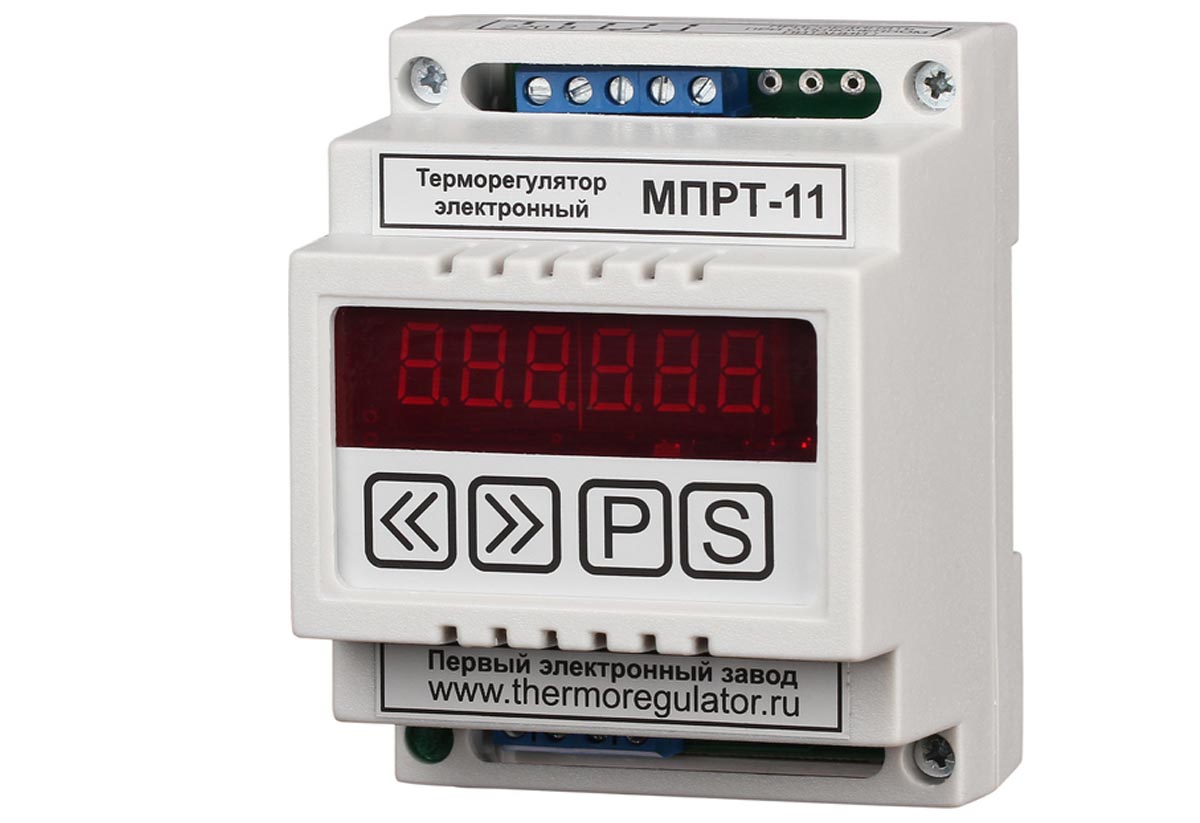 Терморегулятор МПРТ-11 без датчиков до 1 кВт на DIN - Купить  Терморегуляторы с доставкой по России